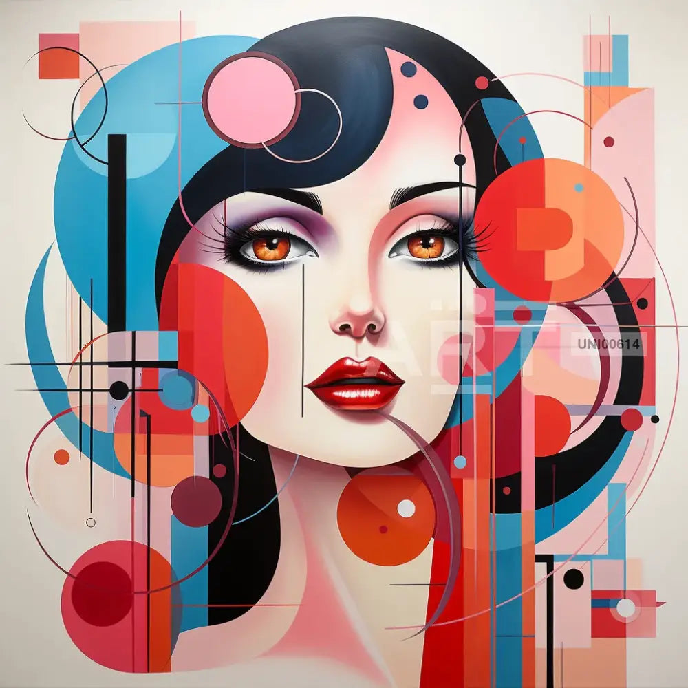 Geometric Muse: Abstract Elegance