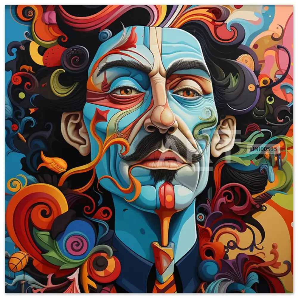 Surrealist Reverie: A Portrait Of Dreams 40X40 Cm / 16X16″