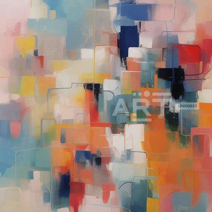Abstract Mosaic: Harmony In Colors
