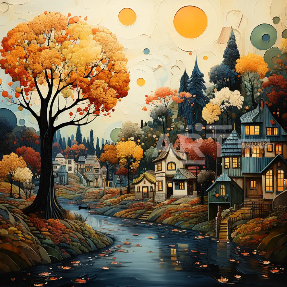 Autumnal Haven: The Enchanted Village