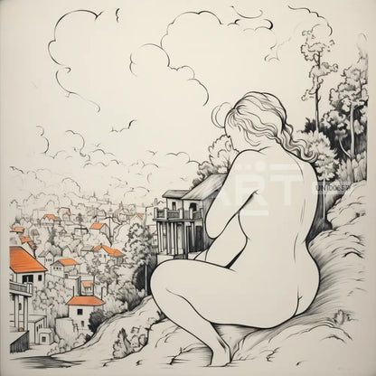 Contemplation Above The Town