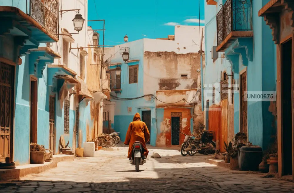 Moroccan Hues Landscape