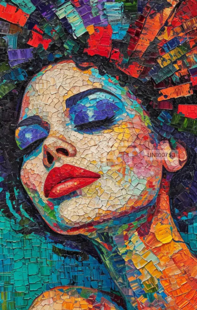 Mosaic Of Dreams Portrait